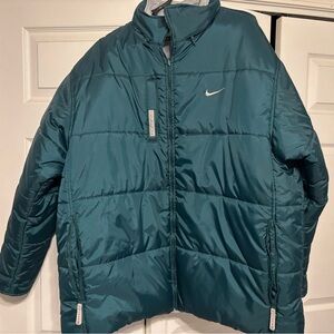 Nike Dark Teal Puffer Jacket